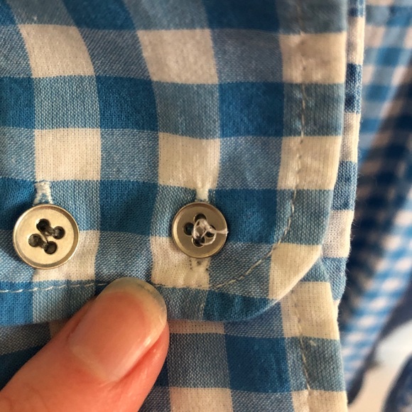 J. Crew factory gingham top - Picture 6 of 8